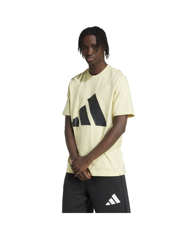 Camiseta adidas Bl Sj Homem Bege/Preto
