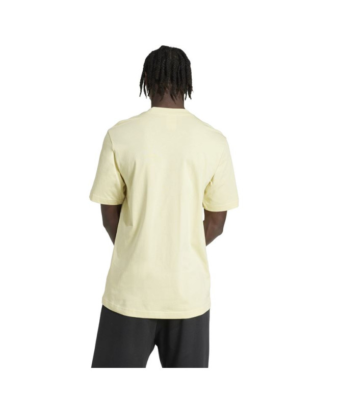 Camiseta adidas Bl Sj Homem Bege/Preto
