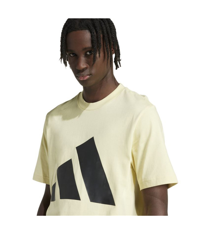 Camiseta adidas Bl Sj Homem Bege/Preto
