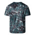 T-shirt The north Face 24/7 Reg Aop Green Homme