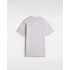 Camiseta Vans Left Chest Logo Em Eveni Ng Haze Mujer