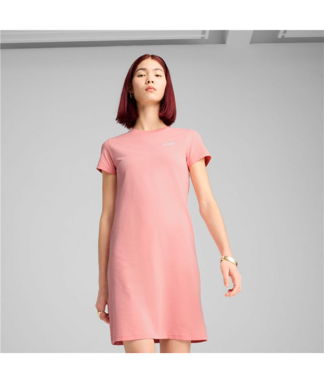 Robe Puma Essentials Small Femme Rose