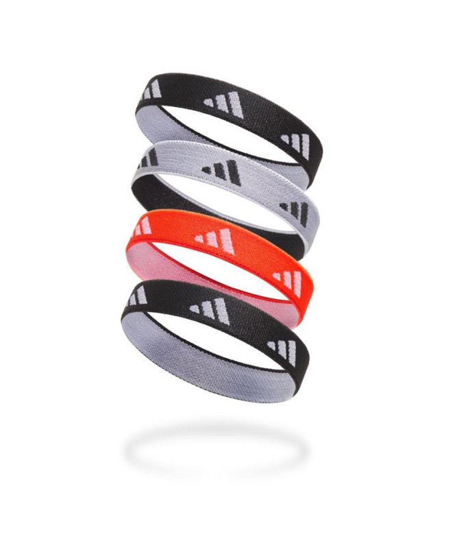 Coleteros adidas Hair Ties - Negro/Blanco/Rojo...