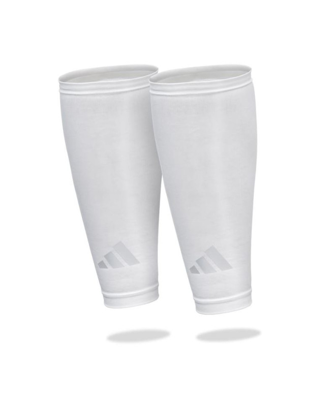 Manchons de compression pour mollets adidas Aeroready - Blanc