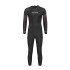 Neoprene de Triatlo Orca Athlex Float V2 Vermelho Flutuabilidade Homem