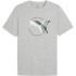 Camiseta Puma Graphics Multiple Ca,Light Gray Hea Hombre