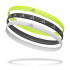 Cintas de Pelo adidas Hairbands -Amarillo/Negro/Blanco (Pack 3)