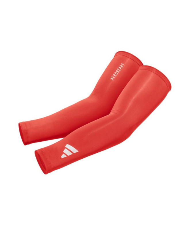 Brassards adidas Manchons de compression Aeroready - Rouge