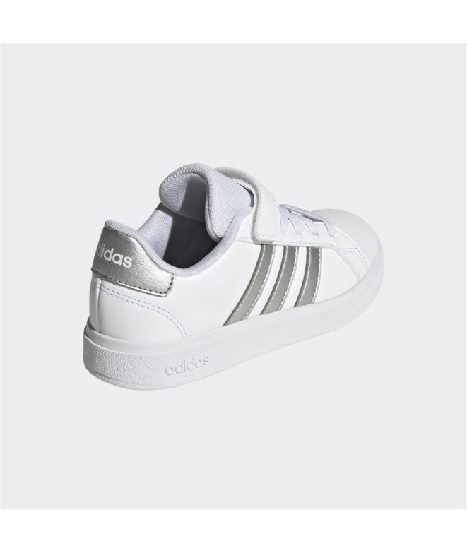 Sapatilhas adidas Grand Court 2.0 Infantil Branco