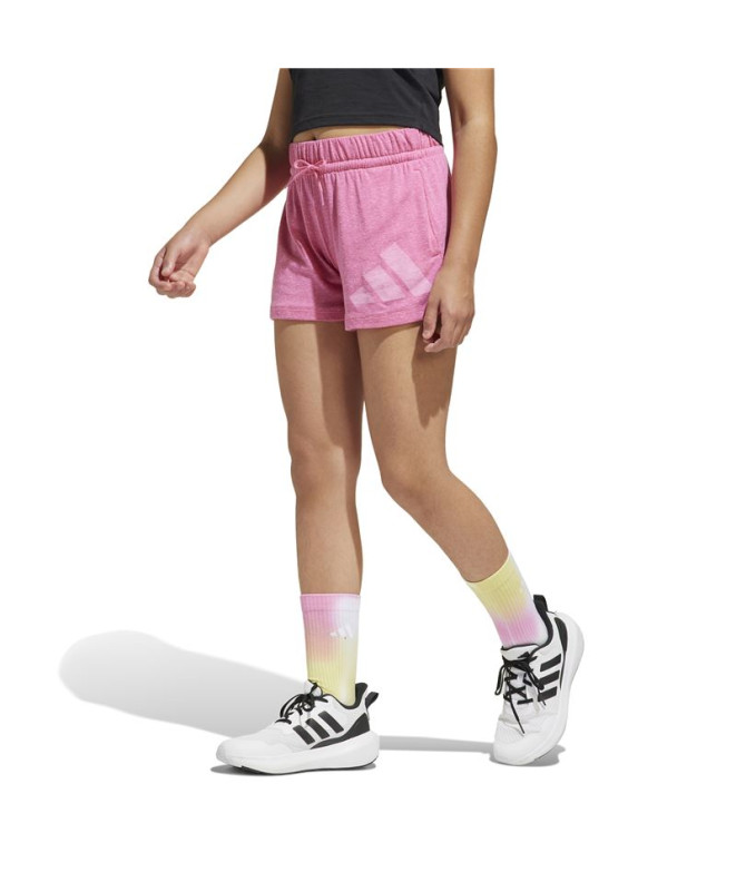 Pantalones adidas Jg Bl Win Sh Niña Rosa