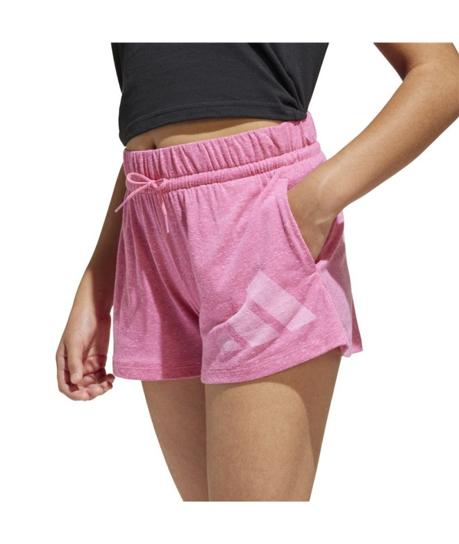 Pantalones adidas Jg Bl Win Sh Niña Rosa