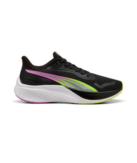 Chaussures de Running Puma Pounce Li Blackre Magenta, Homme