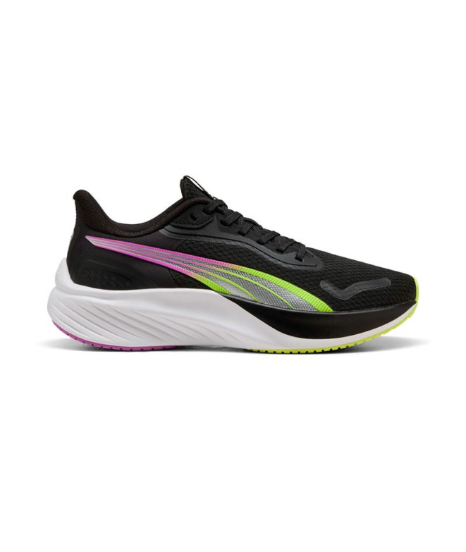 Chaussures de Running Puma Pounce Li Blackre Magenta, Homme