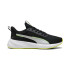 Chaussures de Running Puma Flyer Lite 3, Noir Jaune Alerte, Homme