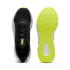 Chaussures de Running Puma Flyer Lite 3, Noir Jaune Alerte, Homme