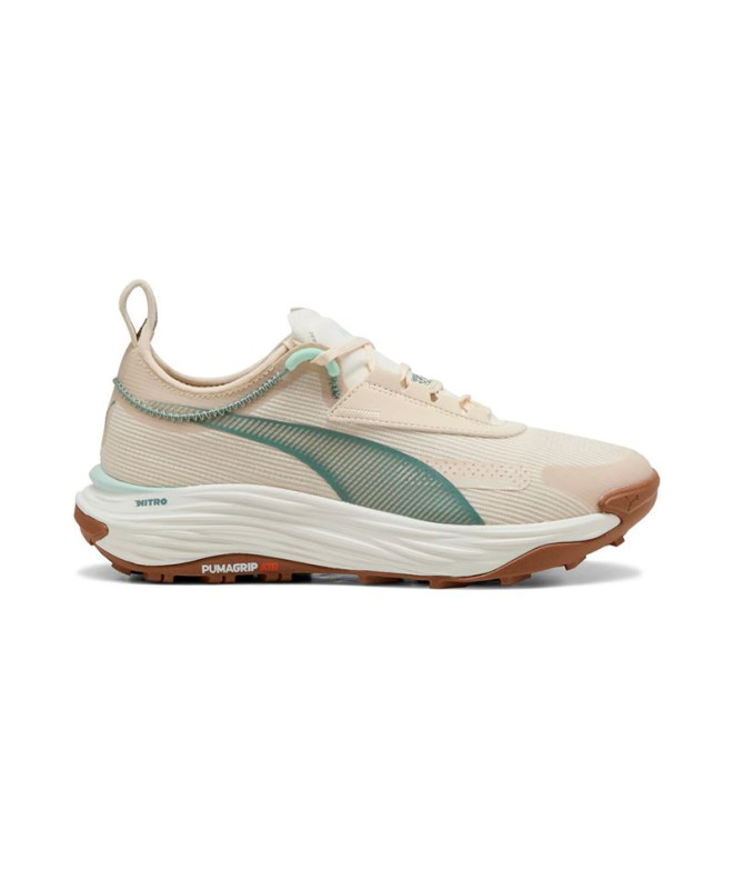 Zapatillas de Running Puma Voyage Nitro 3 Tech,Alpine Snow Warm, Mujer