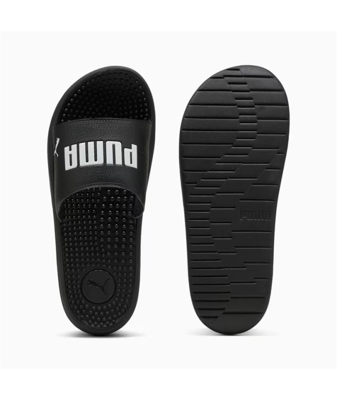Chanclas Puma Softride Slide Massage Hombre Negro