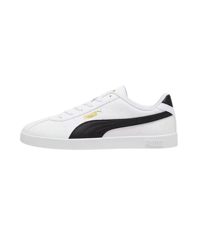 Zapatillas Puma Club II Sl Hombre Blanco/Negro/dorado