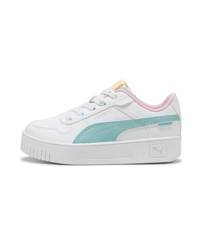 Zapatillas Puma Carina Street Lacey Niña Blanco