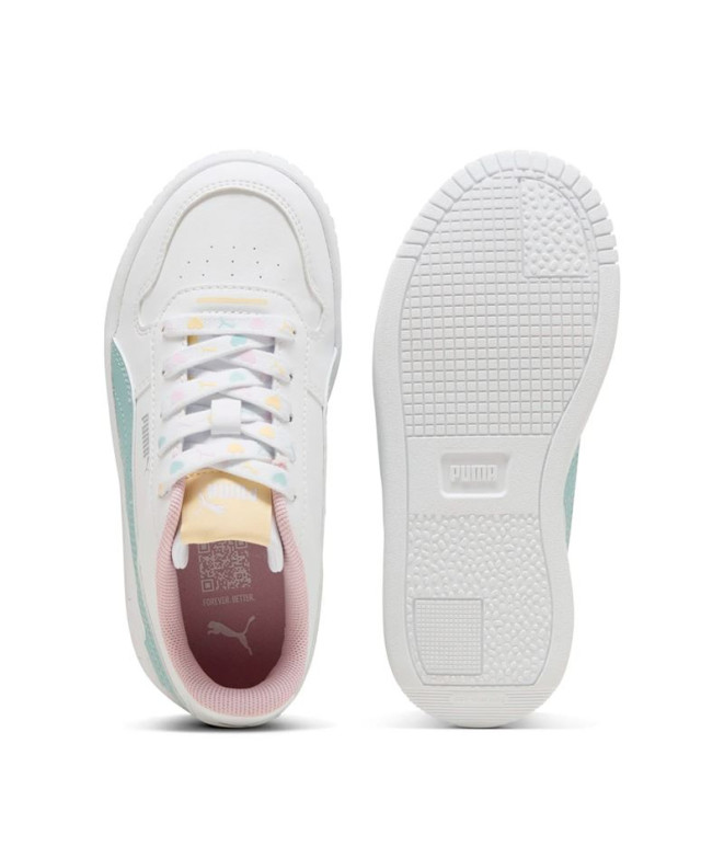 Zapatillas Puma Carina Street Lacey Niña Blanco