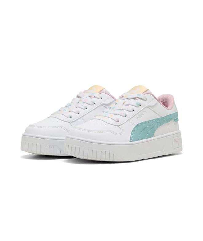Zapatillas Puma Carina Street Lacey Niña Blanco