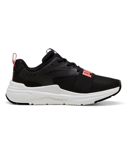 Zapatillas Puma Softride Wired 2 Infantil negro/melocotón... Zapatillas Puma Softride Wired 2 Infantil negro/melocotón...