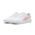 Zapatillas Puma Court Lally , White Rose Quart, Niña