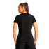 Camiseta de Fitness Puma Tad Essentialsential Logo Mulher Preto