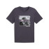 Camiseta de Running Puma Graphics Seasons Uni,Galactic Gray, Hombre