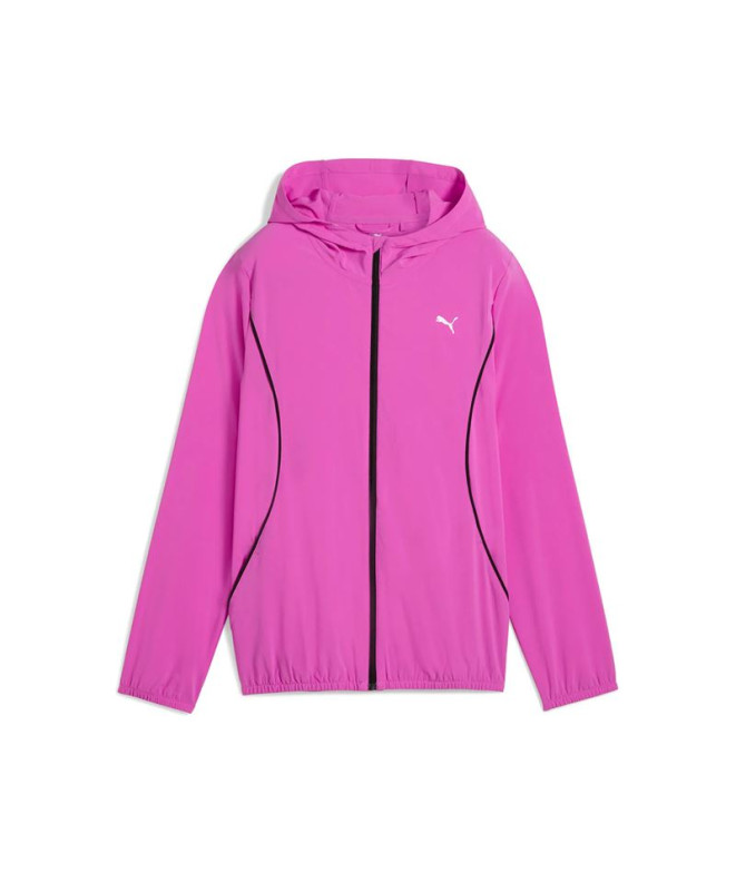 Veste de Running Puma Run Velocity Woven J, Wild Berry, Femme