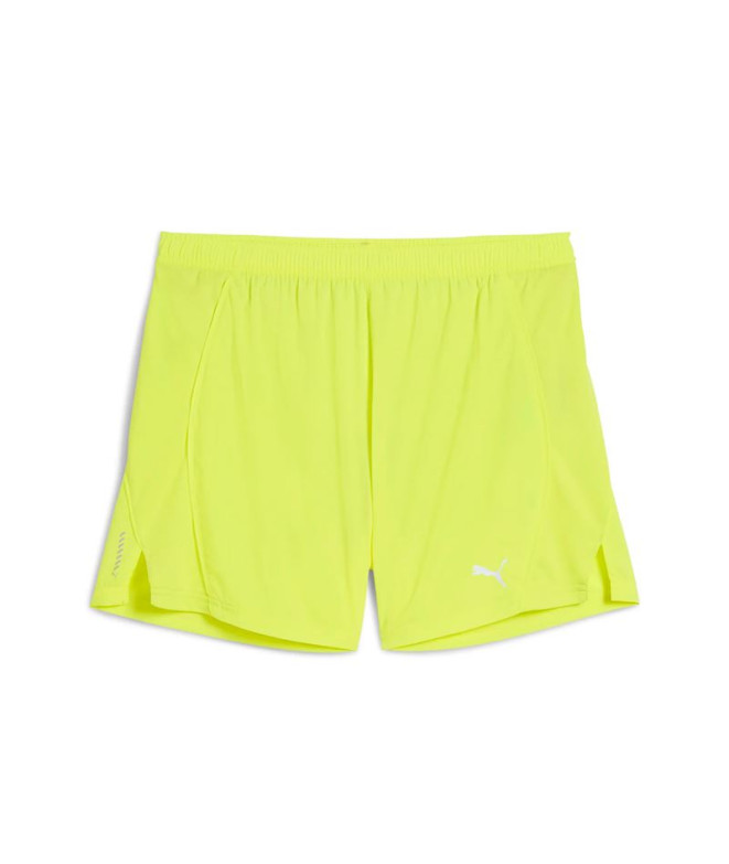 Calça de Running Puma M Run Velocity 5" Sh,Lemon Sherbert, Homem