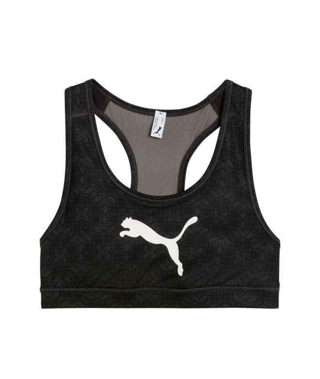 Sujetador deportivo de Fitness Puma 4Keeps Mujer Negro