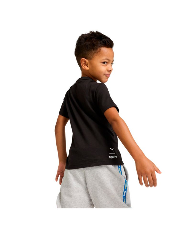 T-shirt Puma X Hot Wheels Gr Enfant Noir