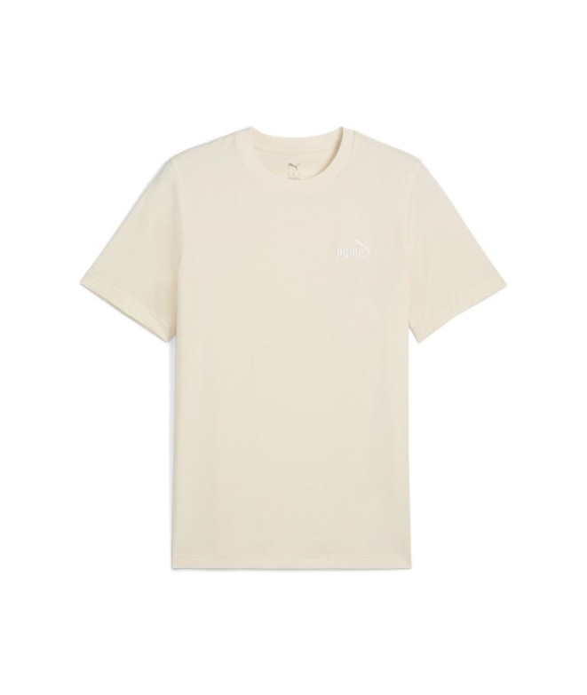 Camiseta Puma Essentials Small No. 1 Logo Beige Hombre