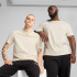 Camiseta Puma Essentials Small No. 1 Logo Bege Homem