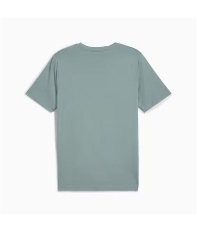 Camiseta Puma Graphics Box Verde Hombre