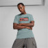 Camiseta Puma Graphics Box Verde Hombre