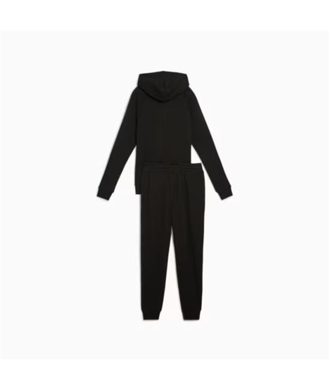 Survêtement Puma Hooded Sweat Suit Tr, Noir Femme