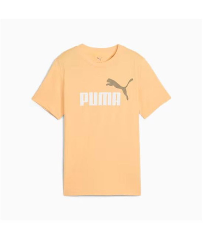 Camiseta Puma Essentials 2 Color No.1 Log,Almost Apric, Niño