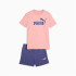Camiseta Puma Essentials No.1 Logo An Rosa Menina