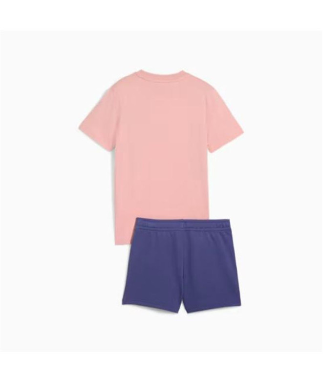 T-shirt Puma Essentials No.1 Logo An Rose Fille