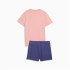 Camiseta Puma Essentials No.1 Logo An Rosa Menina