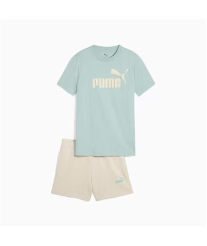 Chándal Puma Essentials No.1 Logo An Verde Menta Niña