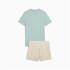Camiseta Puma Essentials No.1 Logo An Verde Menta Menina