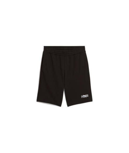 Pantalon Puma Essentials Logo Lab Short T, Noir Homme