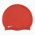 Boné de Natação Nike Silicone Sólido Vermelho