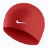 Boné de Natação Nike Silicone Sólido Vermelho