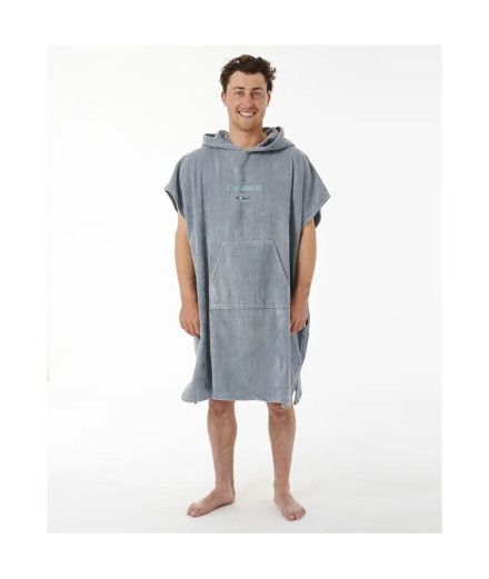 Poncho Toalha Rip Curl Logo Azul