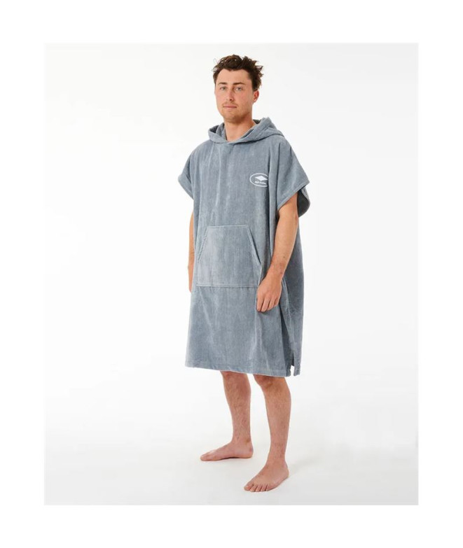 Poncho Serviette Rip Curl Logo Bleu