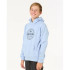 Moletom Rip Curl Stapler Hood- Menino Ice Azul